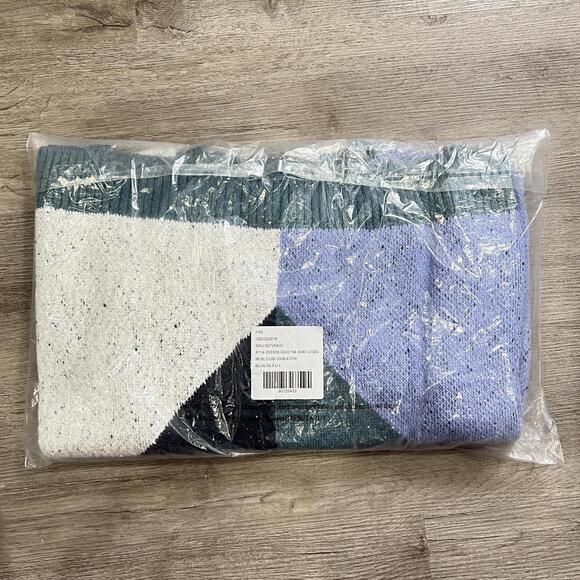 Free People Heart Love Sweater Blue Combo - Picture 7 of 9